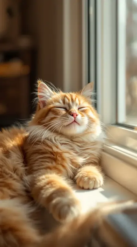 治愈系猫咪的午后时光