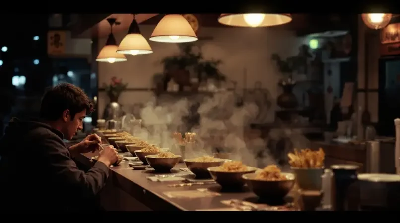 深夜食堂：一碗热汤面的治愈时刻